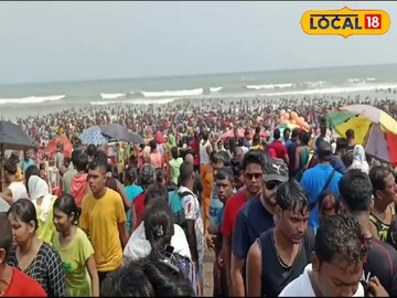 ভিড়ে ঠাসা-সতর্ক প্রশাসন, দিঘার সমুদ্র সৈকতে রবিবার জনপ্লাবন! কেন জানেন?