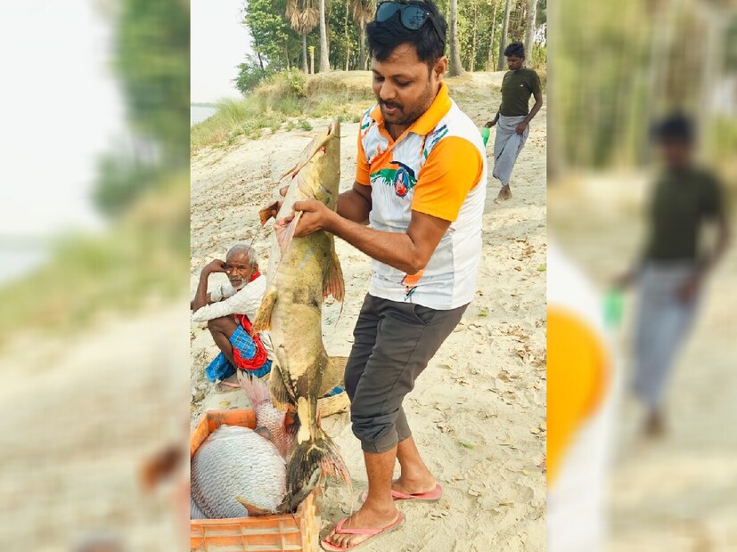 *লালজি বিন বলেন, আমরা দিন-রাতেও মাছ ধরতে বের হই। কখনও কখনও মাছ পাই, কখনও কখনও পাই না। শুধু মাছ বিক্রি করেই বাড়ির জীবিকা চলে। 