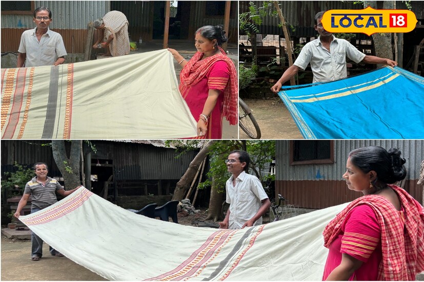 ৩) পূর্বস্থলীর আশপাশের এখন অনেকেই এই শাড়ি তৈরি করছেন। মাঠে কাজ করার থেকে এবং লোকাল তাঁত বোনার থেকে এখন এই তাঁত বুনে একটু হলেও তাঁতিদের লাভ হচ্ছে।