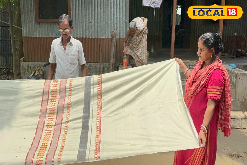 ২) পূর্বস্থলীর শ্রীরামপুরের বাসিন্দা তপন বসাক বলেন, আগে তাদের তাঁতের অবস্থা খুব ভাল ছিল। কিন্তু লকডাউনের পর সুরাট, বাংলাদেশের শাড়ি এবং পাওয়ারলুম এসে তাদের অবস্থা একেবারে খারাপ হয়ে গিয়েছিল। কিন্তু বর্তমানে তাঁরা আসামে যোগাযোগ করে সেখানকার ঐতিহ্যবাহী মেখলা শাড়ি তৈরি করে ঘুরে দাঁড়াচ্ছেন।