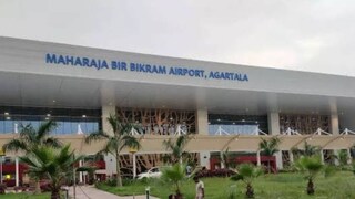 পর্যটকদের জন্য সাজছে আগরতলা বিমানবন্দর ও সন্নিহিত এলাকা
