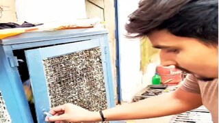 হোস্টেলে ফ্রিজ নেই, কুলারকেই রেফ্রিজারেটর বানিয়ে নিলেন পড়য়ারা ! 