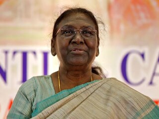 দ্রৌপদী মুর্মু।