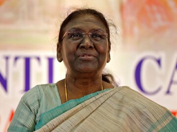 দ্রৌপদী মুর্মু।