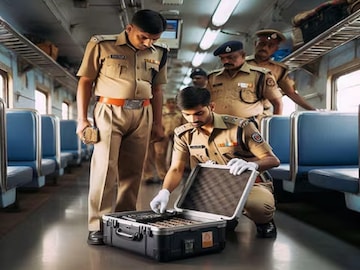 নোংরা পোশাক পরা দুই যাত্রীর হাতে দামি ব্রিফকেস; খুলতেই চক্ষু চড়কগাছ জিআরপির (Representative Image)