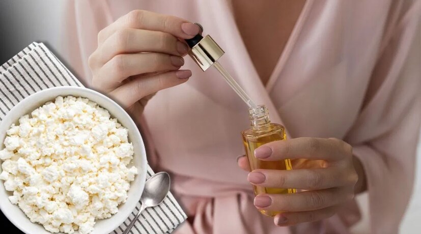 এটি তৈরি করতে লাগবে কাঁচা দুধ, আধা লেবু, এক চিমটি হলুদ, এক চামচ গ্লিসারিন, এক চিমটি লবণ।photo source collected