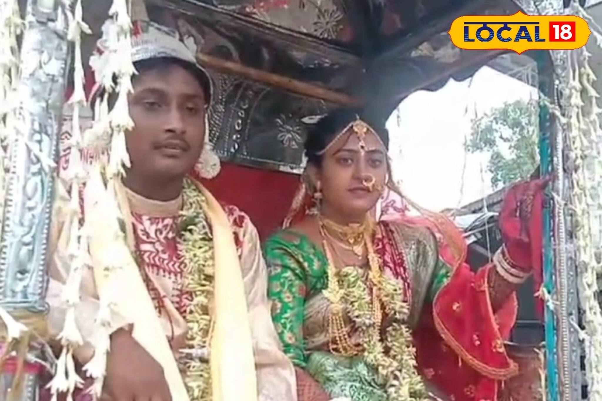 সুন্দরবনে পালকি বাহন হারিয়ে গেলেও, ঘোড়ার গাড়িতে রাজকীয় বিয়ে