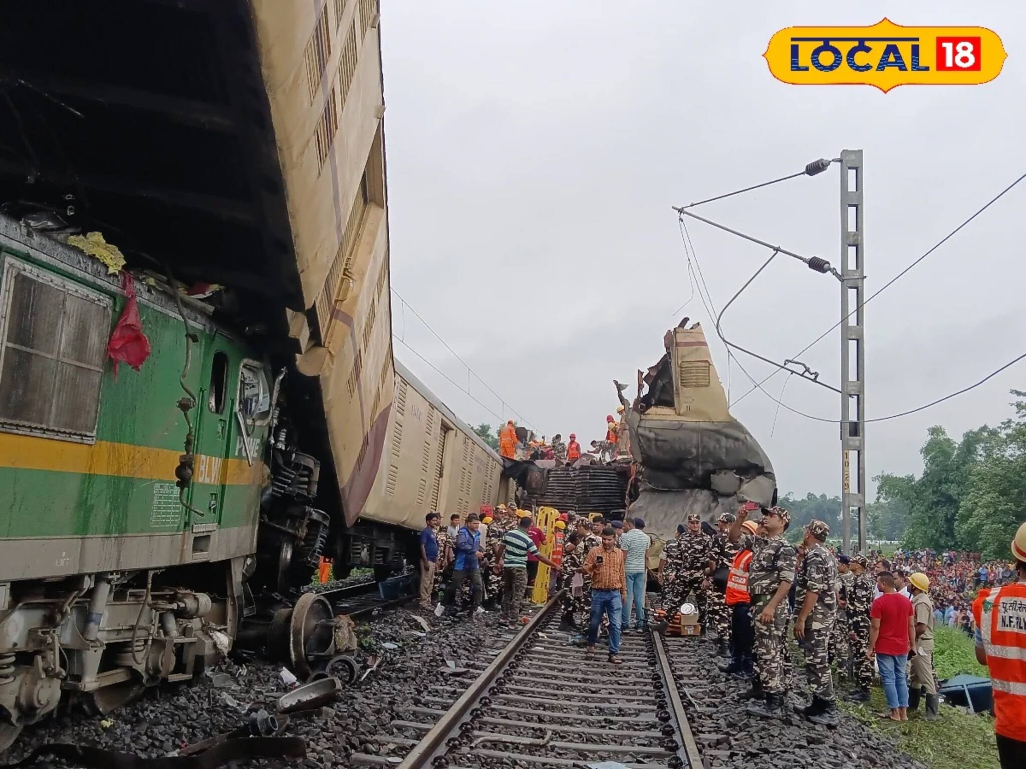 ট্রেন দুর্ঘটনার পর রাঙাপানি স্টেশনে এই মুহূর্তে কী চলছে? মৃতের সংখ্যা বেড়ে ১০