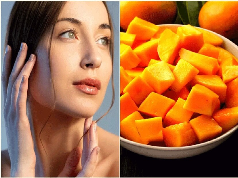 *২ চামচ পাকা আমের পাল্পের সঙ্গে ৩ চামচ টক দই আর ৩ চামচ মুলতানি মাটি মিশিয়ে নিন। এবার মিশ্রণটি সারা মুখে লাগিয়ে নিন। ২০ মিনিট অপেক্ষা করুন। তারপর জল দিয়ে ধুয়ে ফেলুন। এতে ত্বকের কোষ গঠনকারী প্রোটিন কোলাজেন তৈরি বৃদ্ধি পাবে। এতে সহজে ত্বকের বয়স বাড়বে না। সংগৃহীত ছবি। 