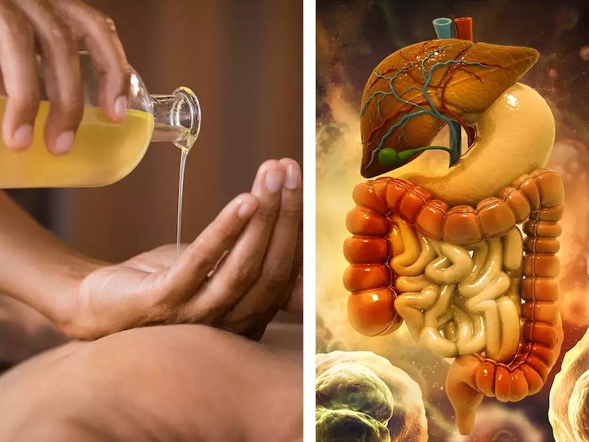 *নাভি মানবদেহের গুরুত্বপূর্ণ একটি অঙ্গ।নাভিতে তেল ব্যবহারের মাধ্যমে শরীরের সব ত্বকেই পৌঁছে যায় পুষ্টি উপাদান। এতে ত্বক আরও কোমল ও উজ্জ্বল হয়ে ওঠে। সংগৃহীত ছবি।