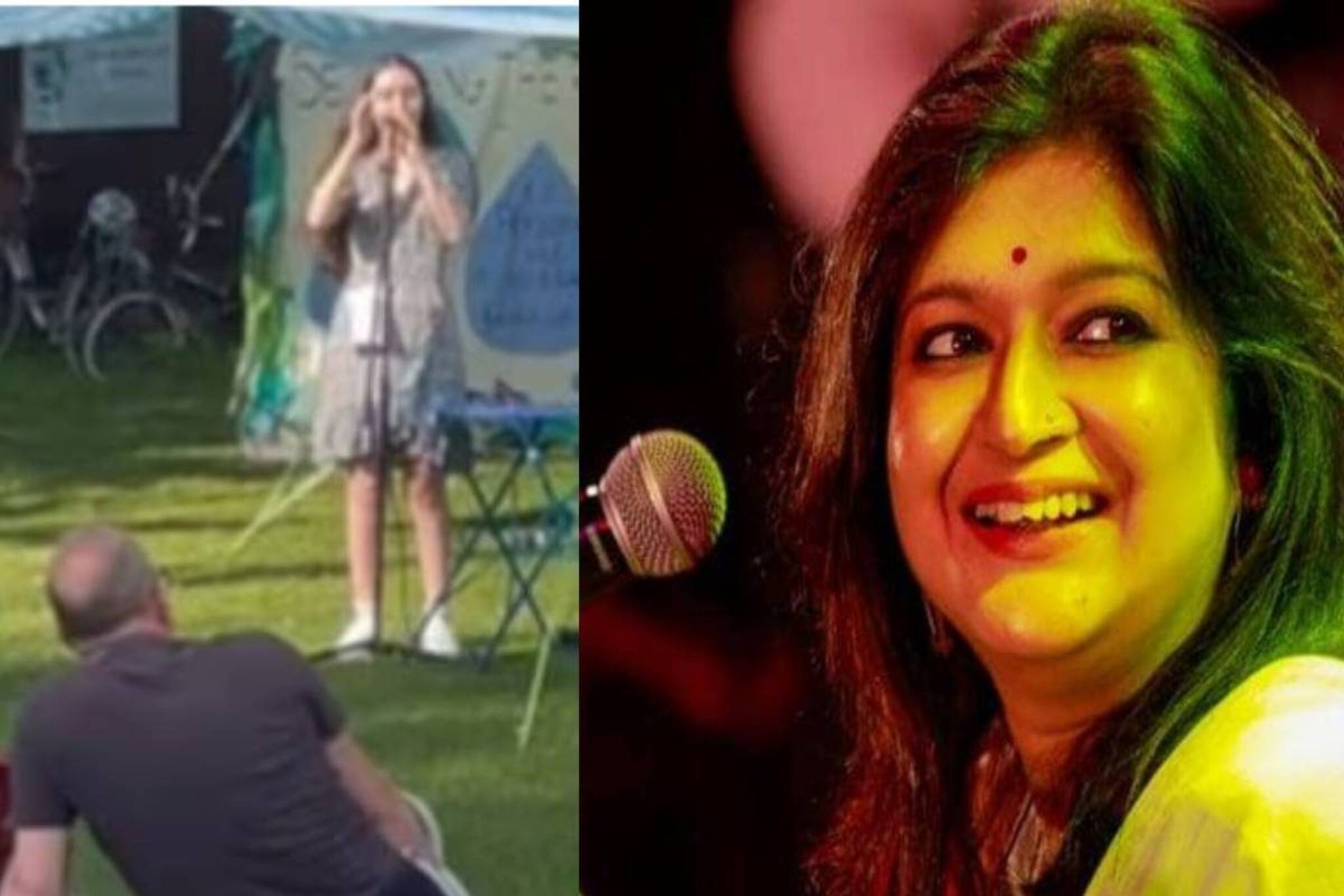 বিদেশিনীর গলায় রবীন্দ্রগান! কেমব্রিজে ‘আমার প্রাণের মানুষ’ গাইলেন সাহানার ছাত্রী