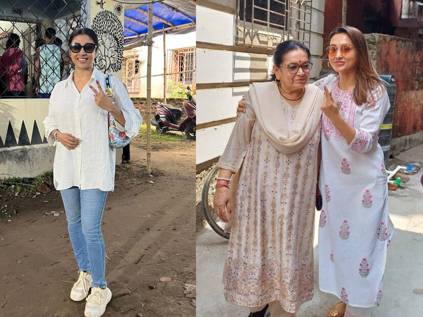 ভোট দিলেন পাওলি দাম। পরিবারের সঙ্গে দক্ষিণ কলকাতার রাজেন্দ্র প্রসাদ গার্লস হাই স্কুলে নিজের গণতান্ত্রিক অধিকার প্রয়োগ করলেন অভিনেত্রী। পাওলির মূল দাবি উন্নয়ন। কসবার সারদা অ্যাকাডেমিতে মায়ের সঙ্গে ভোট দান করলেন অভিনেত্রী মিমি চক্রবর্তী। লাইনে দাঁড়িয়ে থাকা বয়স্কদের ভোট দিতে সাহায্য করেন তিনি।
