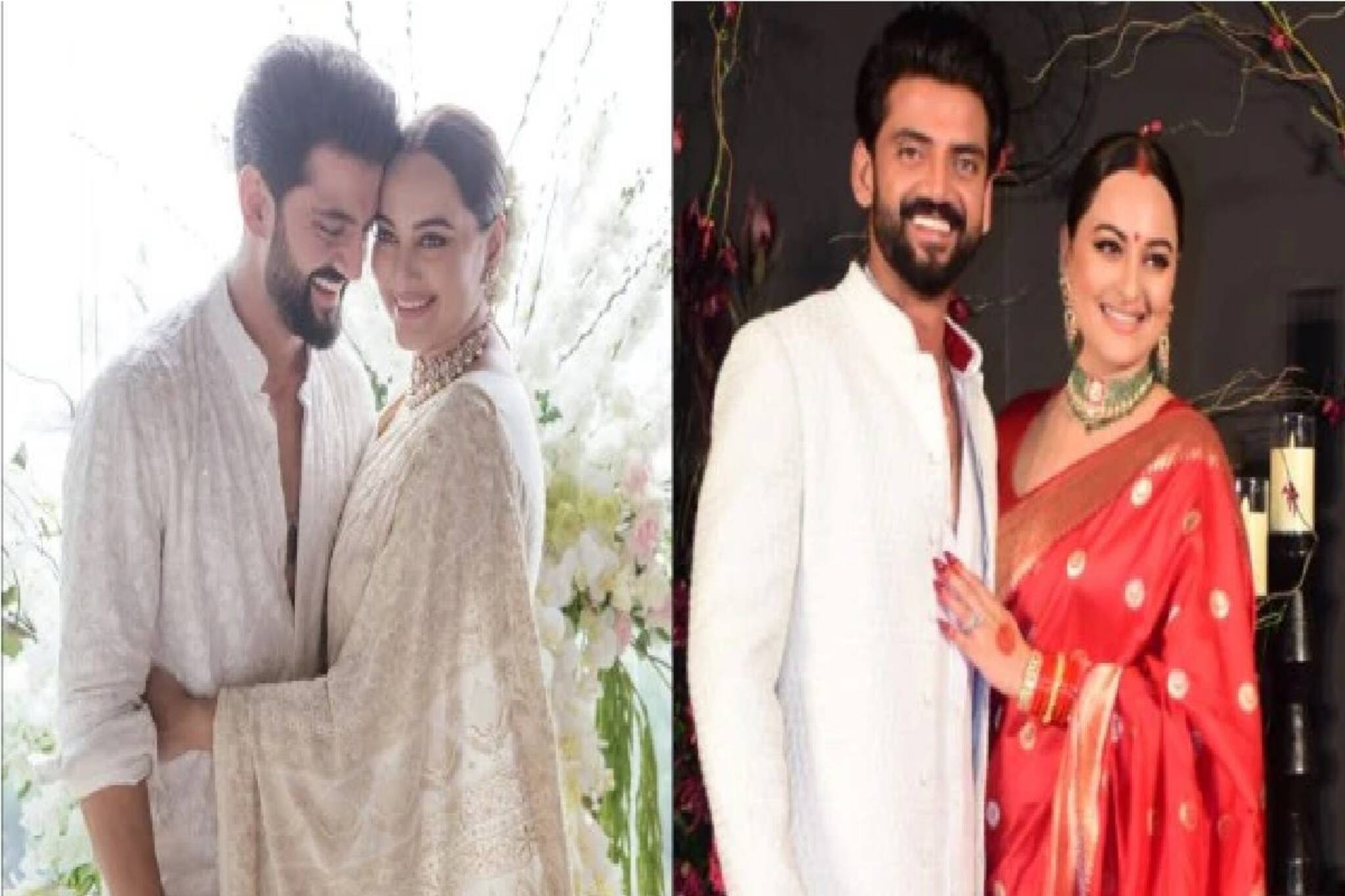 অবাক কাণ্ড! কোটি টাকার নতুন শাড়ি নয়, পুরনো শাড়িতেই বিয়ে করেছিলেন সোনাক্ষী...