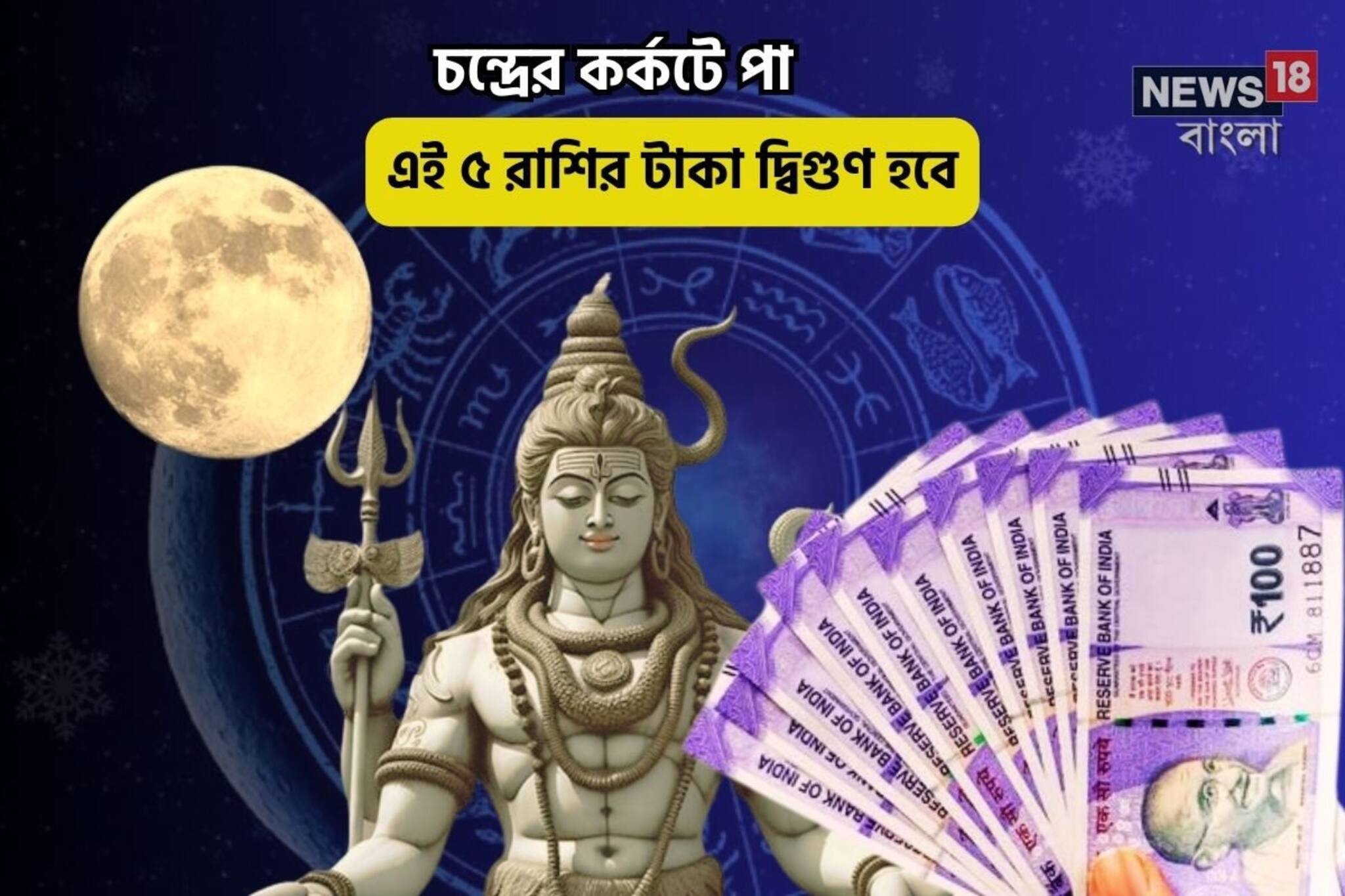 প্রবল আর্থিক লাভ,সোমে রবি যোগ,মহাদেবের কৃপায় এই ৫রাশি রাজা,নোট গুণে শেষ হবে না!