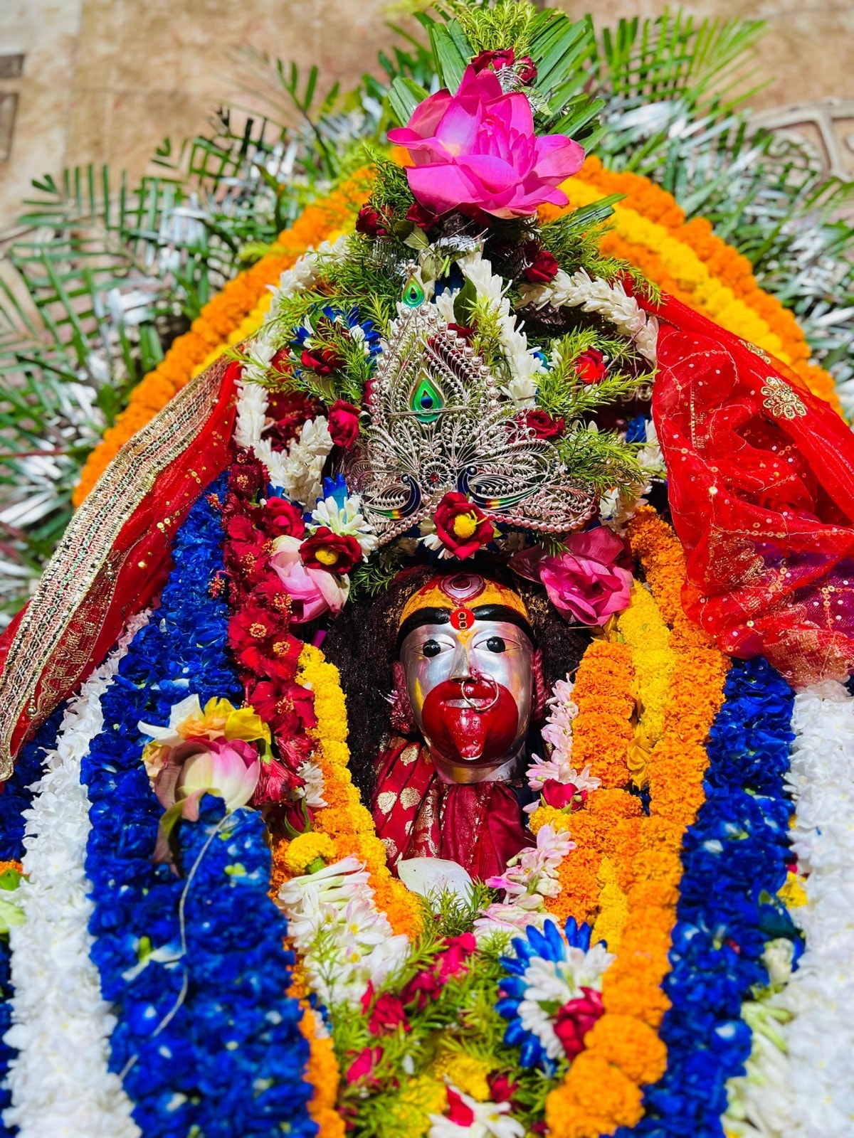 বুধবার সন্ধ্যা থেকে শুরু করে বৃহস্পতিবার বিকেল পর্যন্ত আছে ফলহারিণী অমাবস্যা। এই পুণ্যতিথিতে তারামাকে সাজানো হবে রাজ রাজেশ্বরী বেশে।