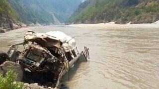 রুদ্রপ্রয়াগে দুর্ঘটনা।