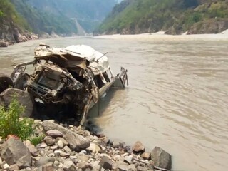 রুদ্রপ্রয়াগে দুর্ঘটনা।