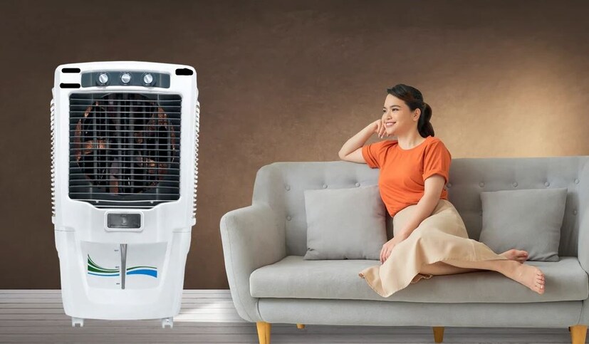 Livpure Coolbud Personal Air Cooler- 46L:প্রায় ৪৬ লিটার ধারণ ক্ষমতাসম্পন্ন জলের ট্যাঙ্ক রয়েছে এই এয়ার কুলারটিতে। আর এর মোটরে রয়েছে থার্মাল ওভারলোড প্রোটেকশন। এছাড়া এক্ষেত্রে ব্যবহারকারীরা পেয়ে যাবেন ২ বছরের ওয়ারেন্টিও।