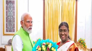 রাষ্ট্রপতির সঙ্গে দেখা করলেন মোদি