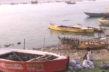 জুন মাসেও শুকিয়ে অর্ধেক গঙ্গা, বারাণসীর ঘাটের এই ছবি দেখলে আঁতকে উঠবেন!