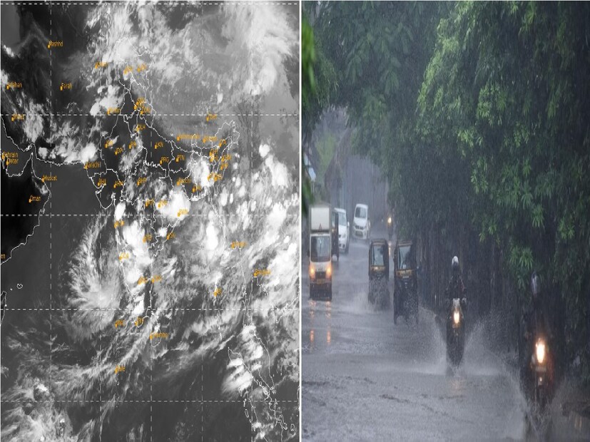 IMD weather update এ ফের অসমের উপর বিস্তৃত রয়েছে ঘূর্ণাবর্ত৷ এই সাইক্লোনিক সার্কুলেশনটির জেরে হিমালয় সংলগ্ন পশ্চিমবঙ্গের উত্তরের জেলাগুলি ভারী থেকে অতিভারী বৃষ্টির পূর্বাভাস জারি করেছে৷ Photo Courtesy- IMD/ Sattellite Image