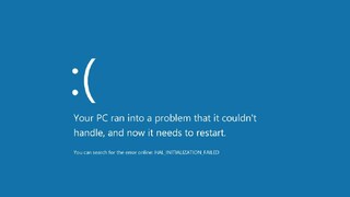 ব্লু স্ক্রিন এররের সমস্যা?