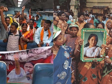 গন্তব‍্য একটাই, ধর্মতলা! কাতারে কাতারে মানুষ আসছে, এবারই হবে ২১ জুলাইয়ের ভিড়ের রেকর্ড?