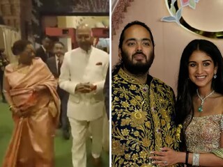 অনন্ত-রাধিকার আশীর্বাদ অনুষ্ঠানে উপস্থিত হলেন ভারতের প্রাক্তন রাষ্ট্রপতি রামনাথ কোবিন্দ৷