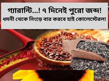 গ্যারান্টি...! ৭ দিনে পুরো জব্দ! এই ৩ জিনিস ধমনী থেকে নিংড়ে বার করবে কোলেস্টেরল