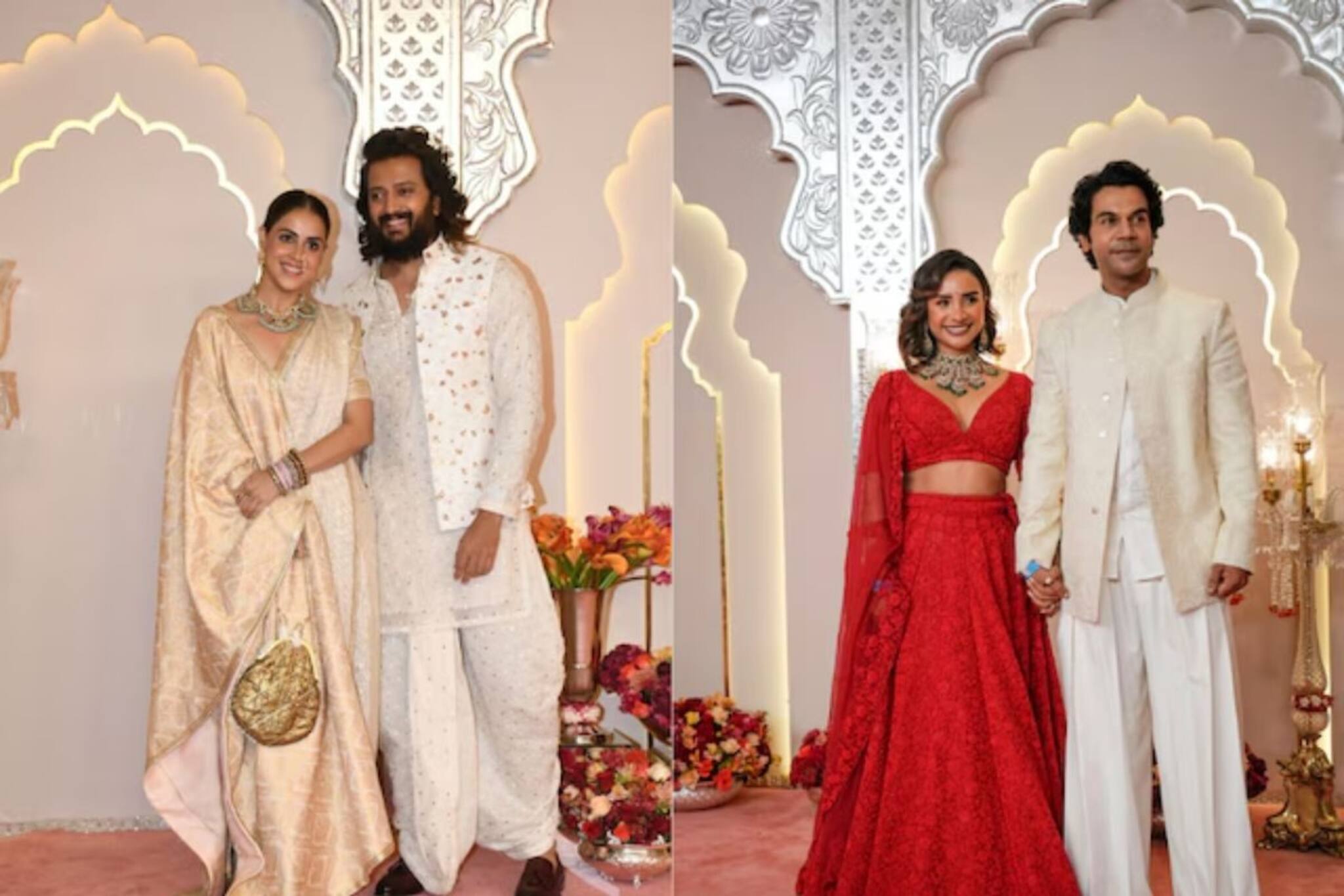 রীতেশ-জেনেলিয়া থেকে সস্ত্রীক রহমান! অনন্ত-রাধিকার বিয়েতে কোন দম্পতিরা নজর কাড়লেন