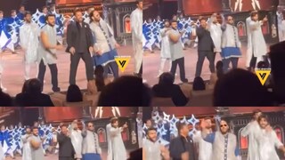 
‘অ্যায়সা পেহলি বার হুয়া হ্যায়’ গানে তুমুল নাচ সলমনের, পা মেলালেন হবু বর অনন্তও! নাচ-গান-আনন্দ প্রতিধ্বনিত হল রাধিকা-অনন্তের সঙ্গীতে