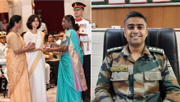 ‘প্রথম দেখাতেই প্রেম’, কীর্তি চক্র সম্মান হাতে বললেন শহিদ ক্যাপ্টেনের স্ত্রী