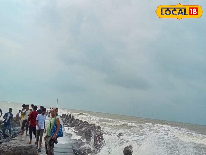 *পর্যটন নগরী দিঘার শেষ ২৪ ঘণ্টার সর্বোচ্চ তাপমাত্রা ৩৬.৫ ডিগ্রি সেলসিয়াস এবং সর্বনিম্ন তাপমাত্রা ছিল ২৭.৭ ডিগ্রি সেলসিয়াস। আজ অর্থাৎ ১৯ জুলাই, শুক্রবার দিঘার আবহাওয়া থাকবে, সর্বোচ্চ তাপমাত্রা ৩৫.৫ ডিগ্রি সেলসিয়াস এবং সর্বনিম্ন তাপমাত্রা ছিল ২৭.২ ডিগ্রি সেলসিয়াসের আশপাশে। বাতাসে জলীয় বাষ্পের পরিমাণ ৯০ শতাংশ। দিঘা-সহ পূর্ব মেদিনীপুর জেলার সর্বত্রই বজ্রবিদ্যুৎ-সহ বৃষ্টির সম্ভাবনা। ফাইল ছবি।