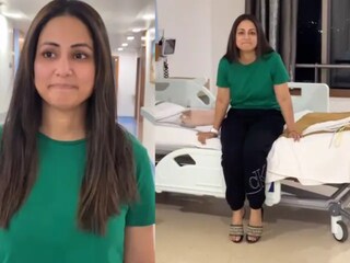 কেমো নিতে গিয়ে আবেগপ্রবণ হিনা 