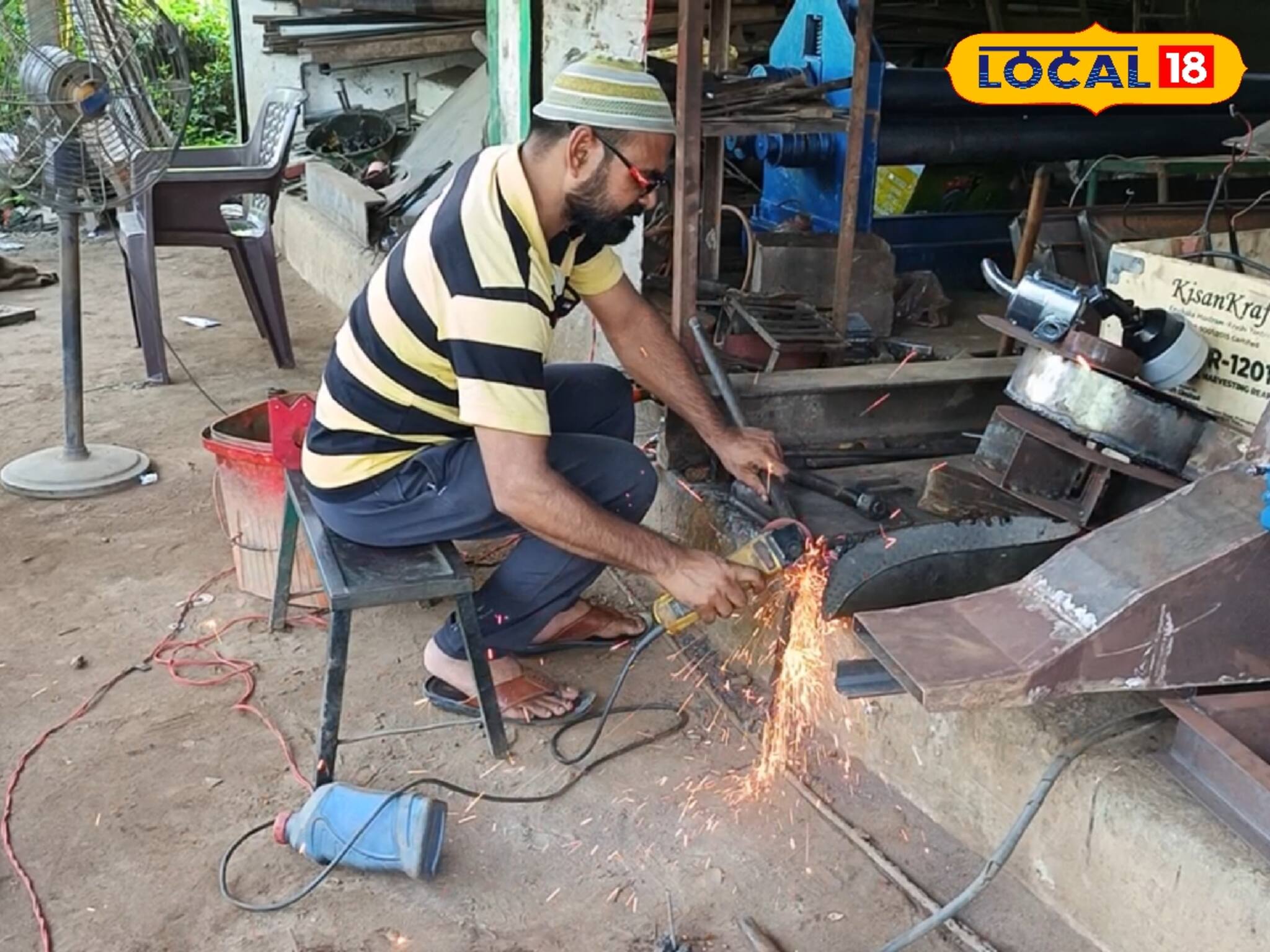 পুঁথিগত বিদ্যা ছাড়াই কম খরচে তৈরি মুশকিল আসান যন্ত্র! চিনুন ইঞ্জিনিয়ার ম্যানকে