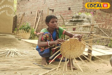 এখানে বাঁশ'ই সব! দিব্যি চলছে শিল্পকর্ম