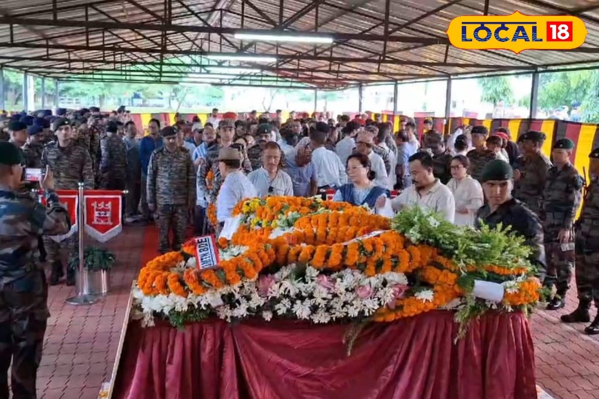 'আমার সন্তান দেশের জন্য প্রাণ দিয়েছে' ক্যাপ্টেন ব্রিজেশের শেষ বিদায়ে গর্বিত পিতা