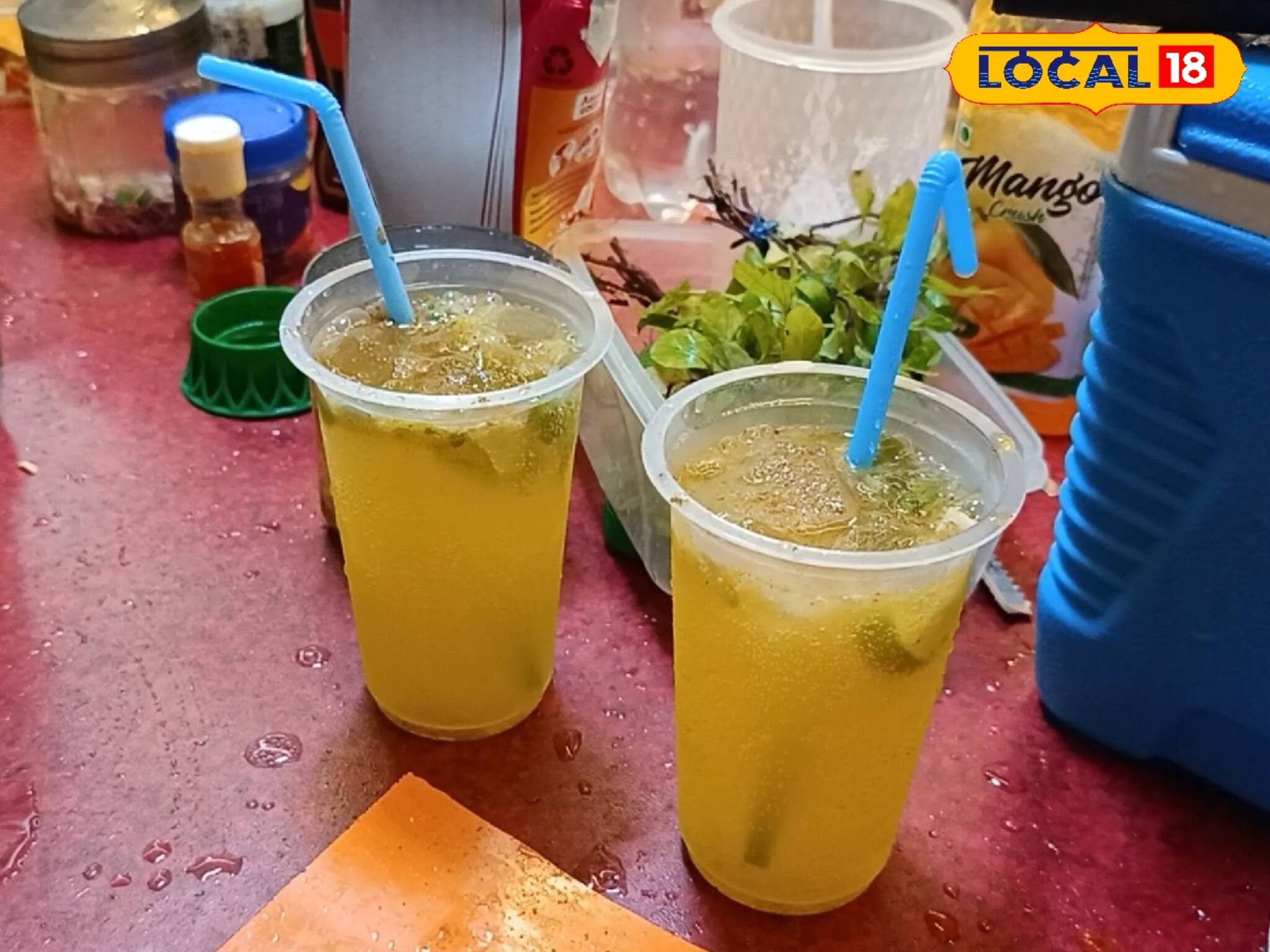 ফের গরম বাড়ছে জেলায়! তৃষ্ণা মেটাতে আমের স্বাদের নতুন ঠান্ডা পানীয়!