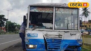 বাস দুর্ঘটনায় আহত একাধিক বাস দুর্ঘটনায় আহত একাধিক