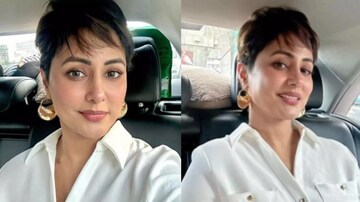 একঢাল কেশ ছিল শখের! কেমোথেরাপিতে সেই চুলই ঝরে যাচ্ছে! হাসিমুখে লড়ে চলেছেন হিনা