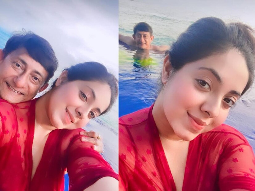 তবে ট্রোল-কটাক্ষকে তোয়াক্কা না করেই নিজেদের শর্তে বাঁচছেন কাঞ্চন-শ্রীময়ী। ভালবাসায় বুঁদ হয়ে দিন কাটছে তাঁদের।