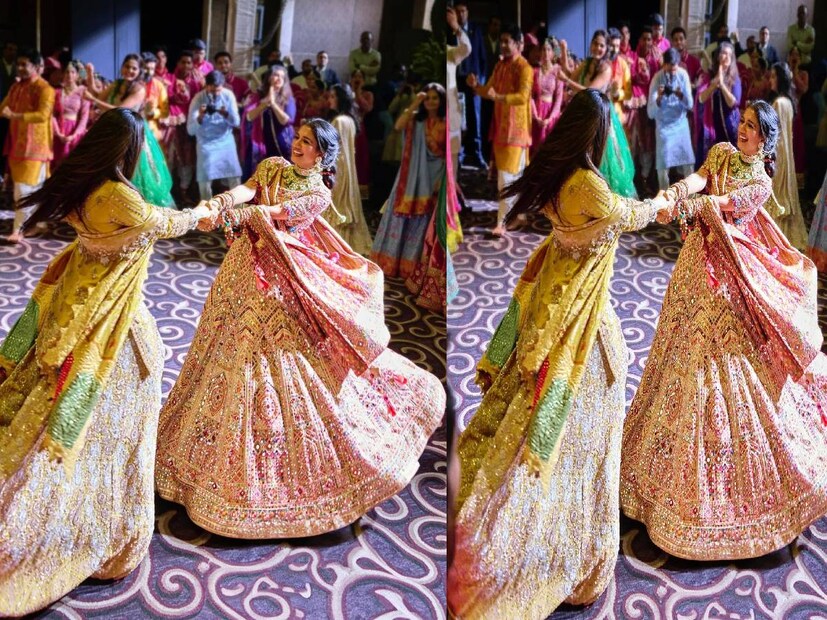 প্রাক বিবাহ অনুষ্ঠানে রাধিকার মার্জিত লুক চমকে দিয়েছিল সবাইকে। জমকালো অথচ শান্ত সাজের আলোচনা চলেছিল সর্বত্র। এখন বিয়ের দিন রাধিকার লুক কেমন হয়, সেদিকে অধীর আগ্রহে তাকিয়ে রয়েছে সবাই। শুক্রবার রাতে সনাতন হিন্দু বৈদিক রীতি মেনে অনন্ত আম্বানির সঙ্গে গাঁটছড়া বাঁধবেন রাধিকা।