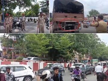 মন্দিরের কাছে পিএসি-র ট্রাকের কারণে যানজট! পুলিশের গাড়ির চালান কাটলেন আগ্রার ট্র্যাফিক এসপি, হতবাক জনতা