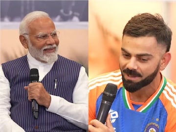নরেন্দ্র মোদির সঙ্গে আলাপচারিতায় বিরাট কোহলি 