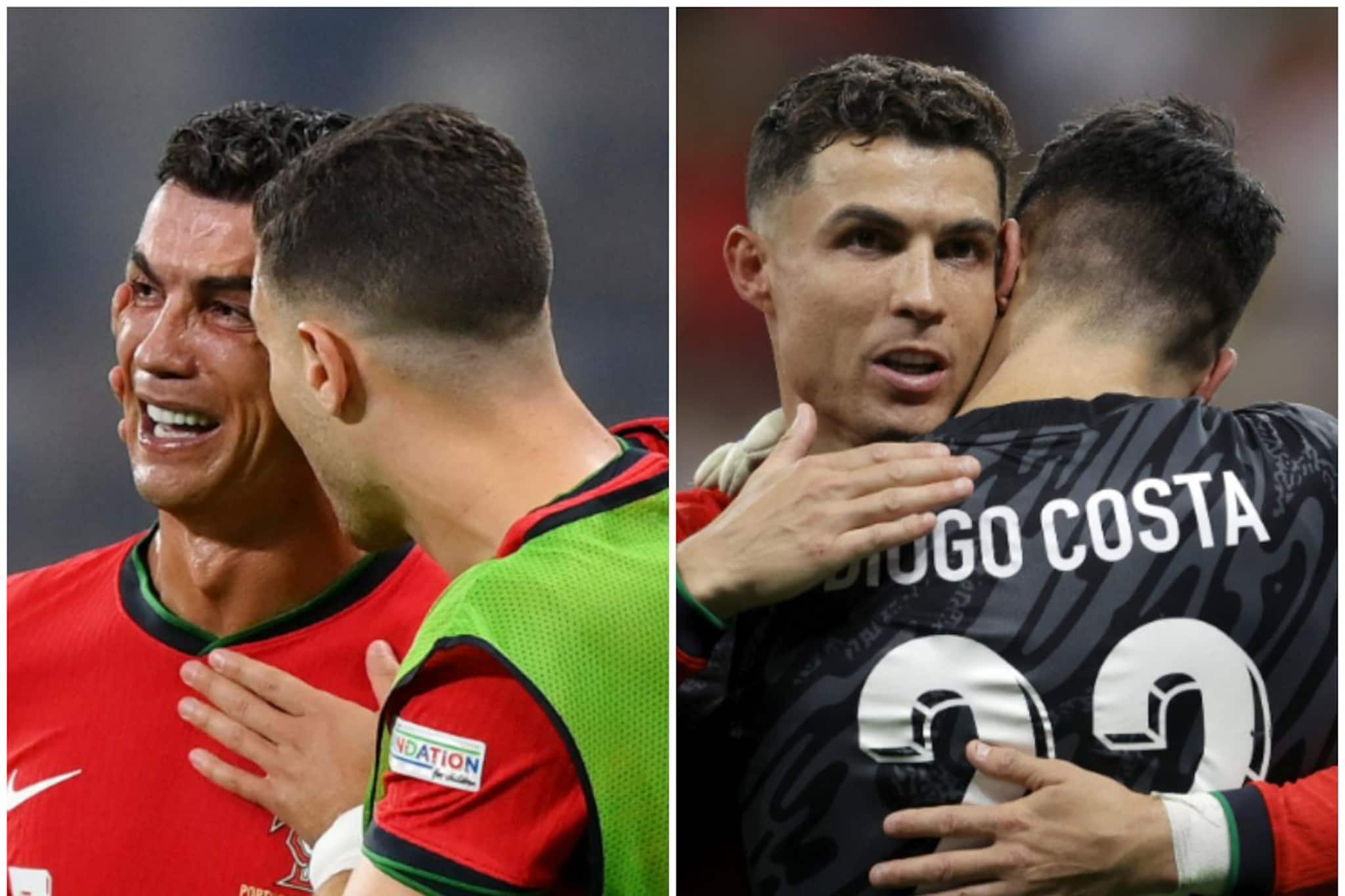 রোনাল্ডোর কান্না-হাসি দেখল ফ্রাঙ্কফুর্ট, পর্তুগালকে শেষ আটে তুলে নায়ক কস্টা