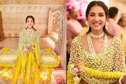 গায়ে হলুদে রাধিকার ফুলের ওড়নায় ৯০টি গাঁদা! ক'টি টগর কুঁড়ি ছিল জানেন?
