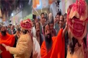 অনন্ত-রাধিকার বিবাহ সম্পন্ন, বরের সঙ্গে জমিয়ে নাচলেন বাবা রামদেব, ভাইরাল ভিডিও