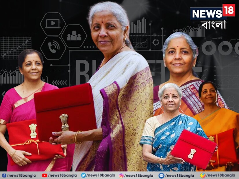সপ্তম বাজেটের প্রথম লুকেই ফের চমক দিলেন অর্থমন্ত্রী নির্মলা সীতারমণ। প্রতিবারের মতো এবারেও বাজেটের জন্য একটি বিশেষ চেহারা বেছে নিয়েছেন অর্থমন্ত্রী। ক্রিম রঙা-গোলাপি শাড়িতে সামনেই আসতেই চোখ আটকে গেল।