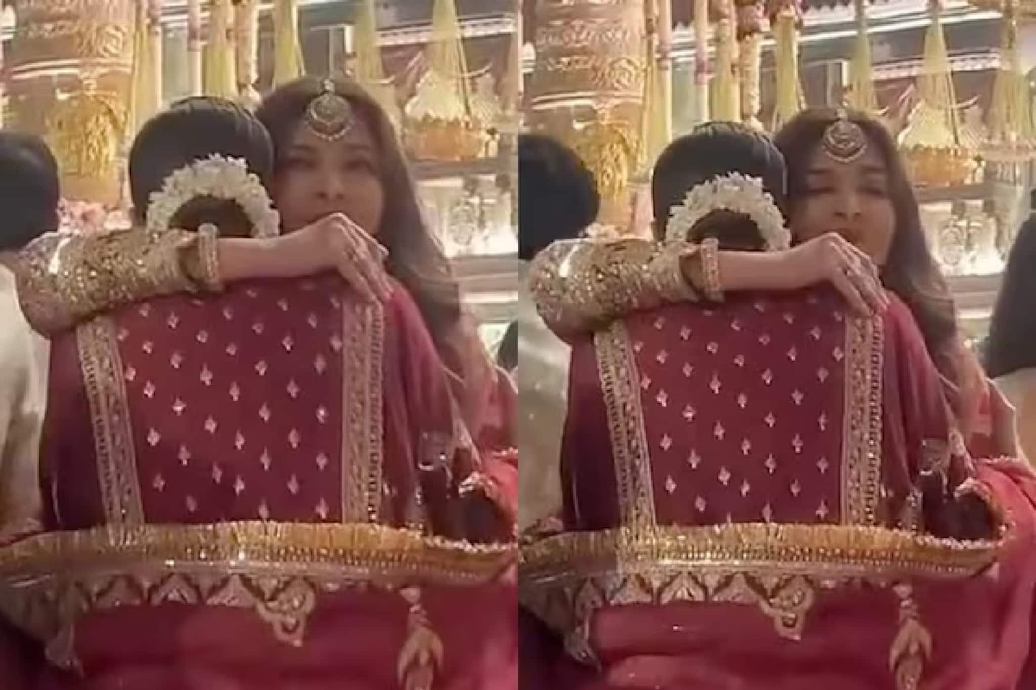 অনন্ত-রাধিকার বিয়েতে অন্তঃসত্ত্বা দীপিকাকে জড়িয়ে ধরলেন ঐশ্বর্যা! ভাইরাল ভিডিও