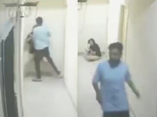 ব্যাঙ্গালুরুর পিজিতে হত্যার দৃশ্য সিসিটিভি ফুটেজে রেকর্ড হয়৷(Image: X/@BellamSwathi)